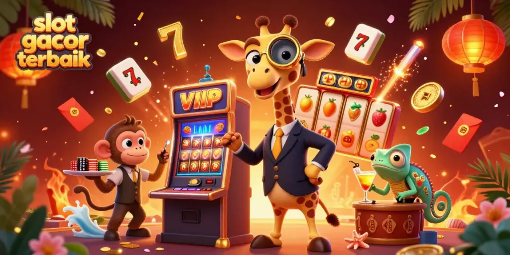 Menangkan jackpot dengan slot gacor terbaik bersama giraffe dan valet di kasino.