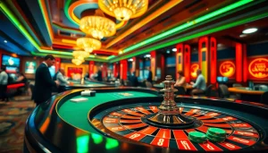 에볼루션 카지노에서 실시간 게임을 즐기는 플레이어와 다양한 카지노 테이블의 모습